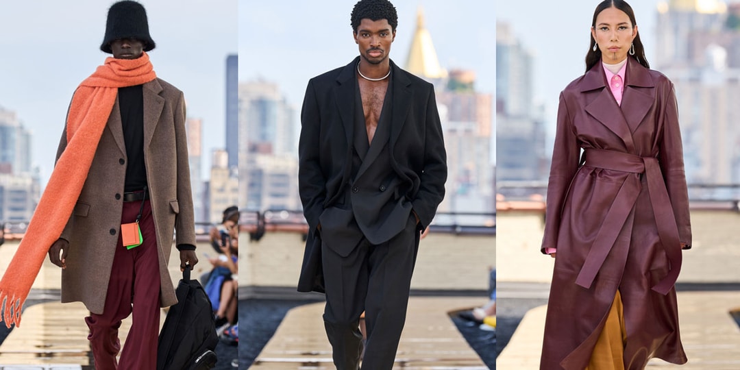 Модель COS SS23 демонстрирует современную изысканность для дебюта на Неделе моды в Нью-Йорке