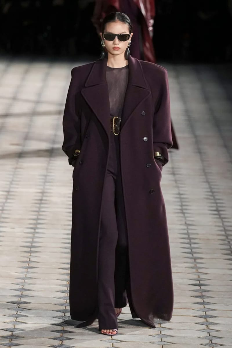 Saint laurent 2024 allure coat