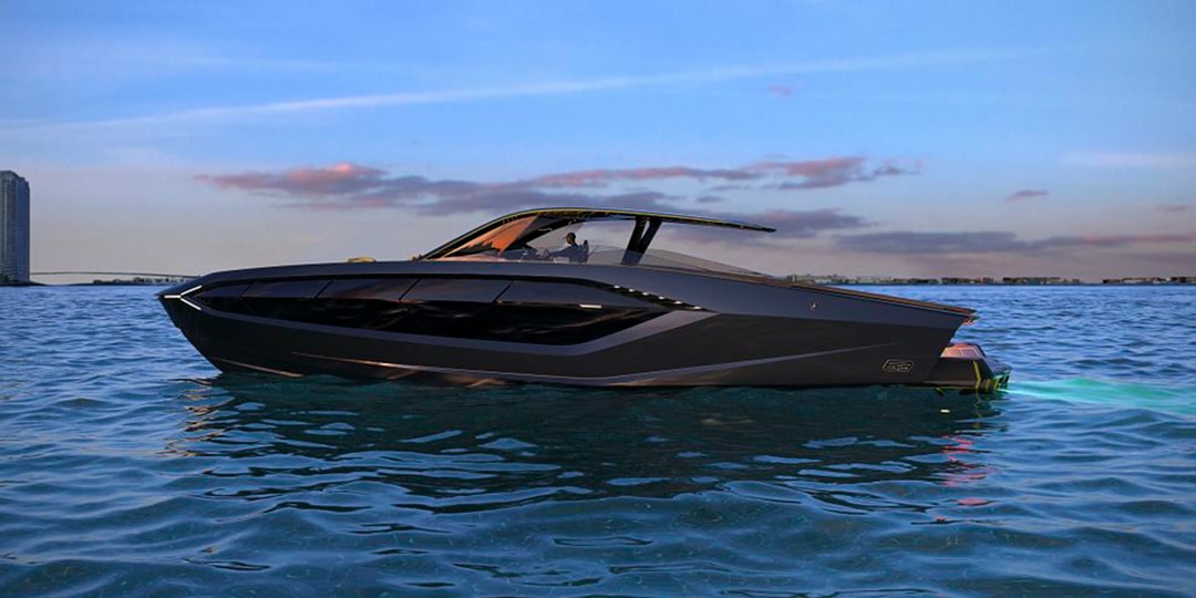 В Майами доставлен первый Tecnomar для суперяхты Lamborghini 63 в Северной Америке