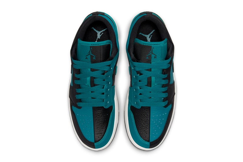 Air Jordan 1 Low Split Bright Spruce DR0502300 Release Hypebeast