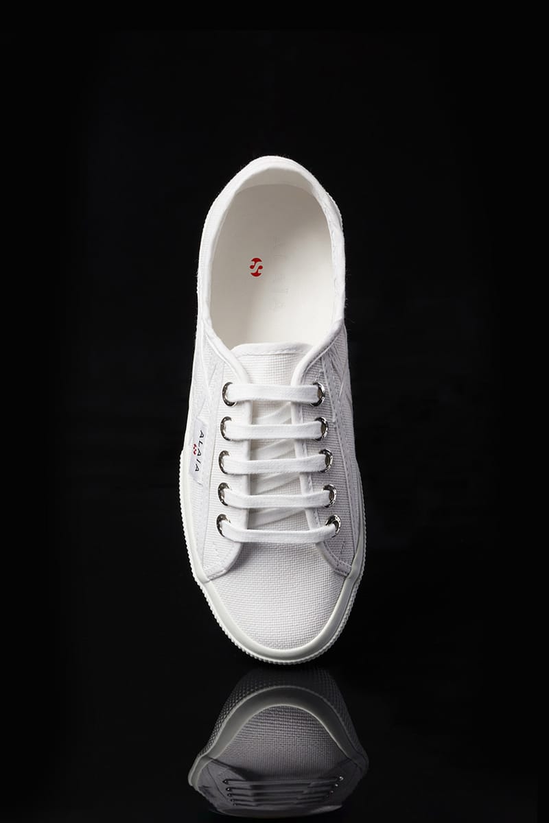 Superga best sale perforated leather