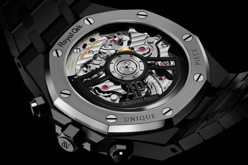 Audemars Piguet Creates Unique Piece Black Ceramic Chronograph For