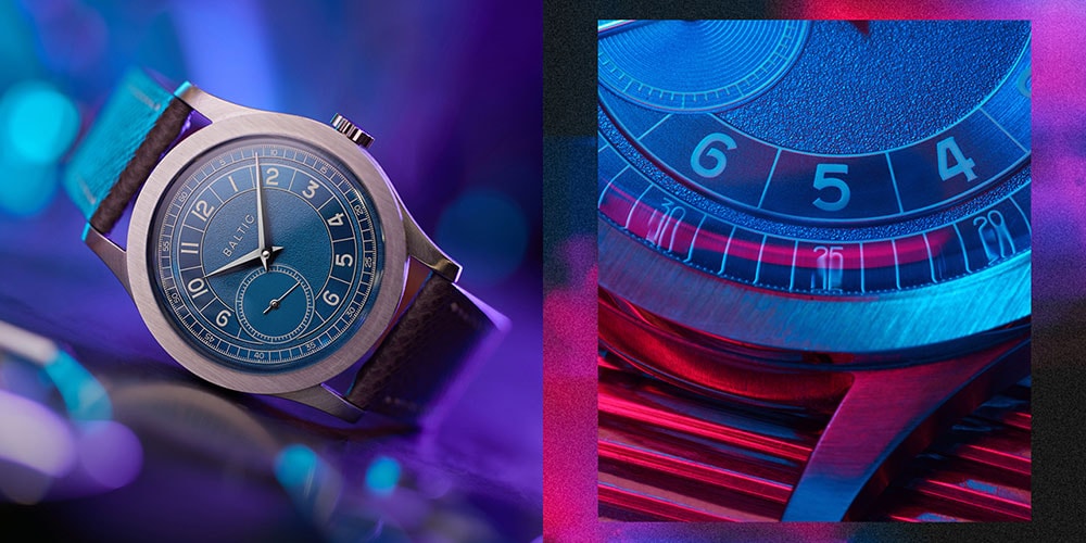 Часы Baltic и коллекционная мужская модель Blue Roulette отдают дань уважения деловым часам середины века