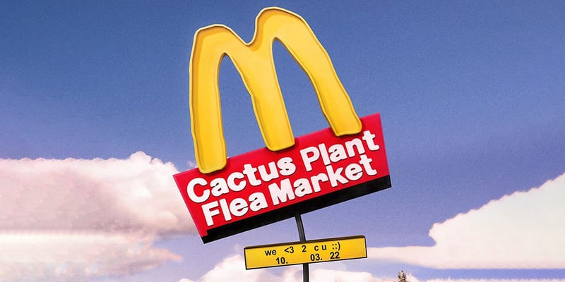 Mcdonalds Cactus Plant Flea Market 2022 sold Two Happy Meal Toys