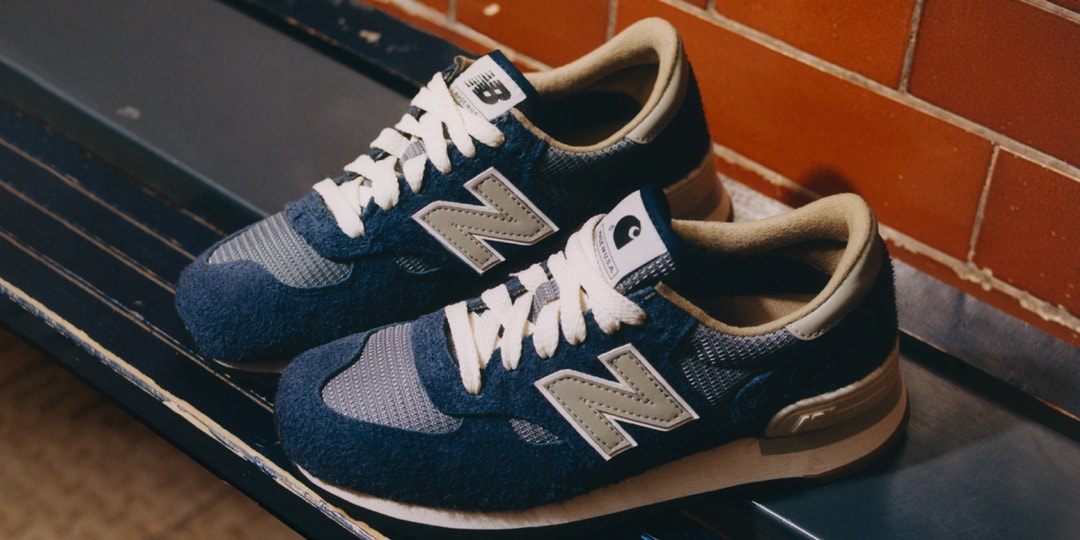 Carhartt WIP и New Balance дебютируют в сотрудничестве с Neighborhood Gym 990v1