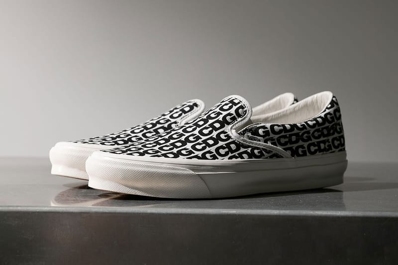 CDG and Vault by Vans Reconnect for Monogram Slip-Ons | Hypebeast