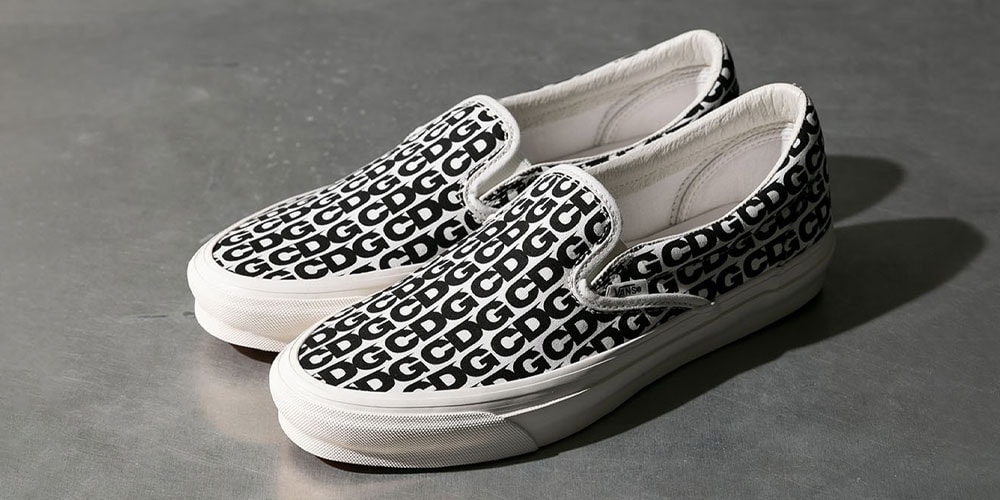 CDG и Vault от Vans возобновляют соединение для слипонов Monogram