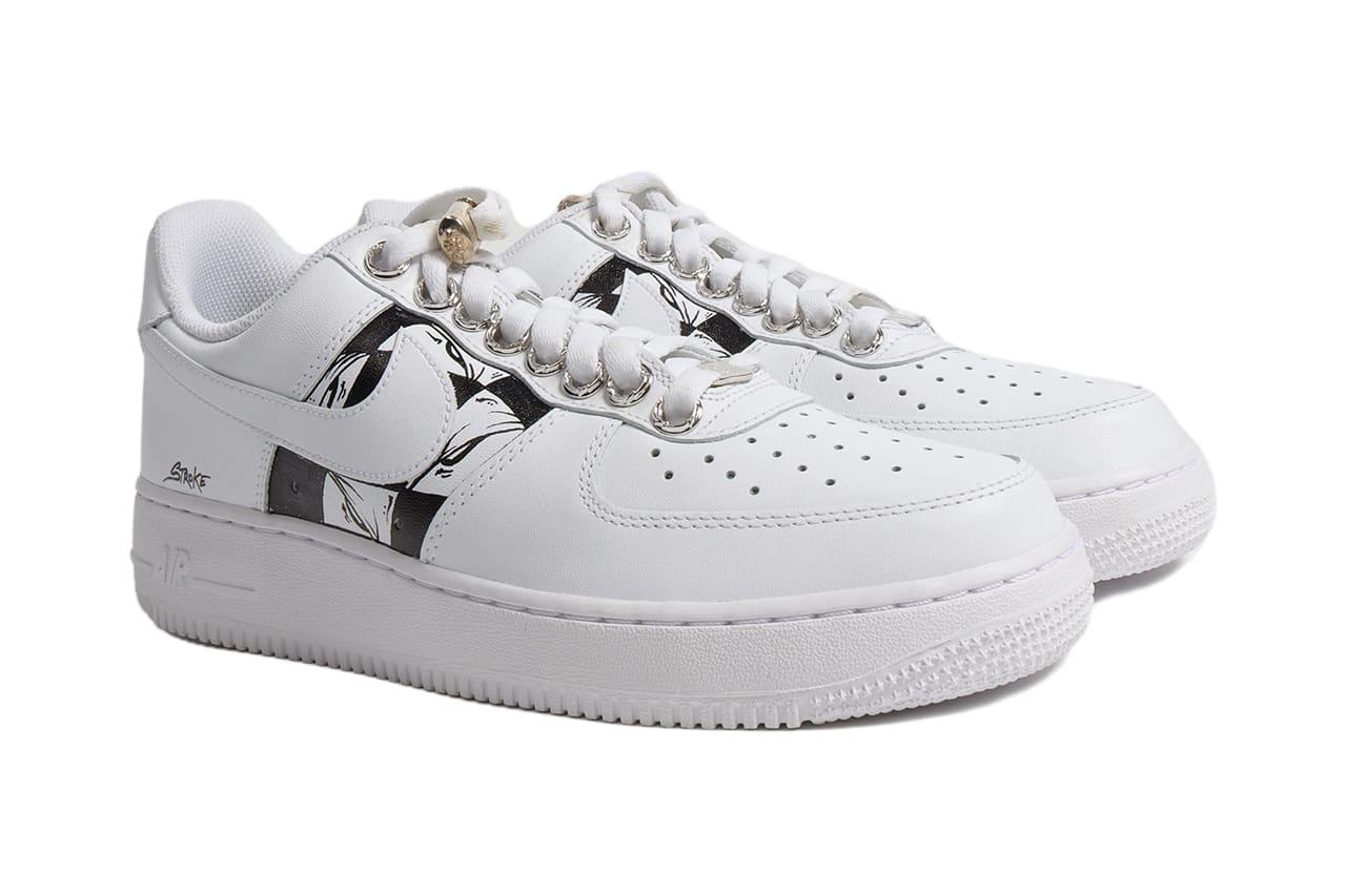 Chrome Hearts Matty Boy-Painted Nike AF1 For Sale | Hypebeast