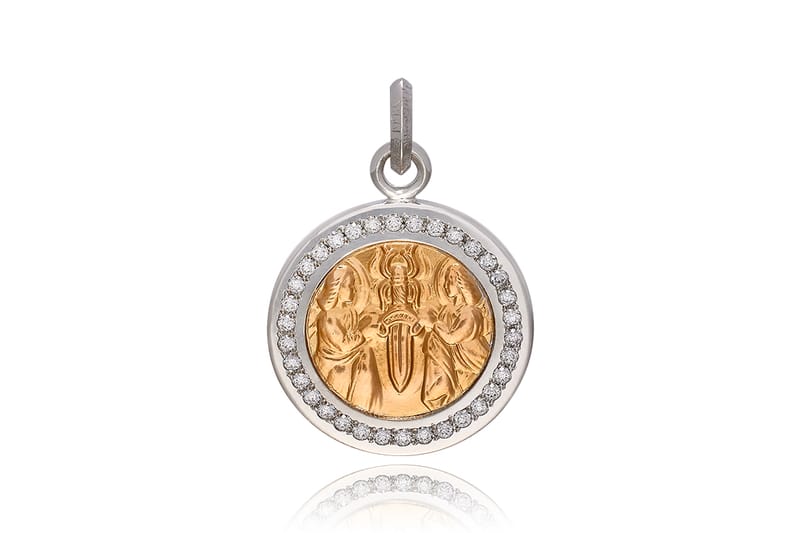 Chrome hearts sale gold pendant