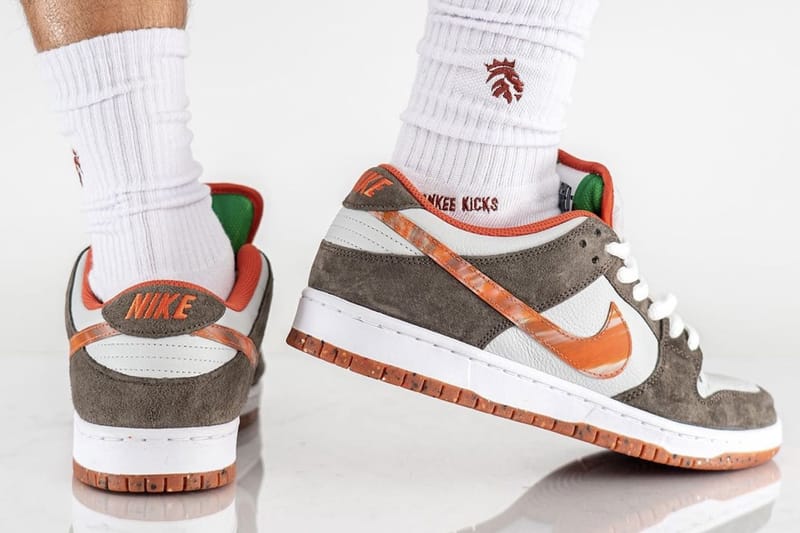 Crushed D.C. x Nike SB Dunk Low On-Feet Photos | Hypebeast