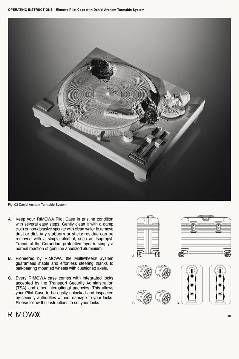 Daniel Arsham x RIMOWA Eroded Pilot Case Collab | Hypebeast