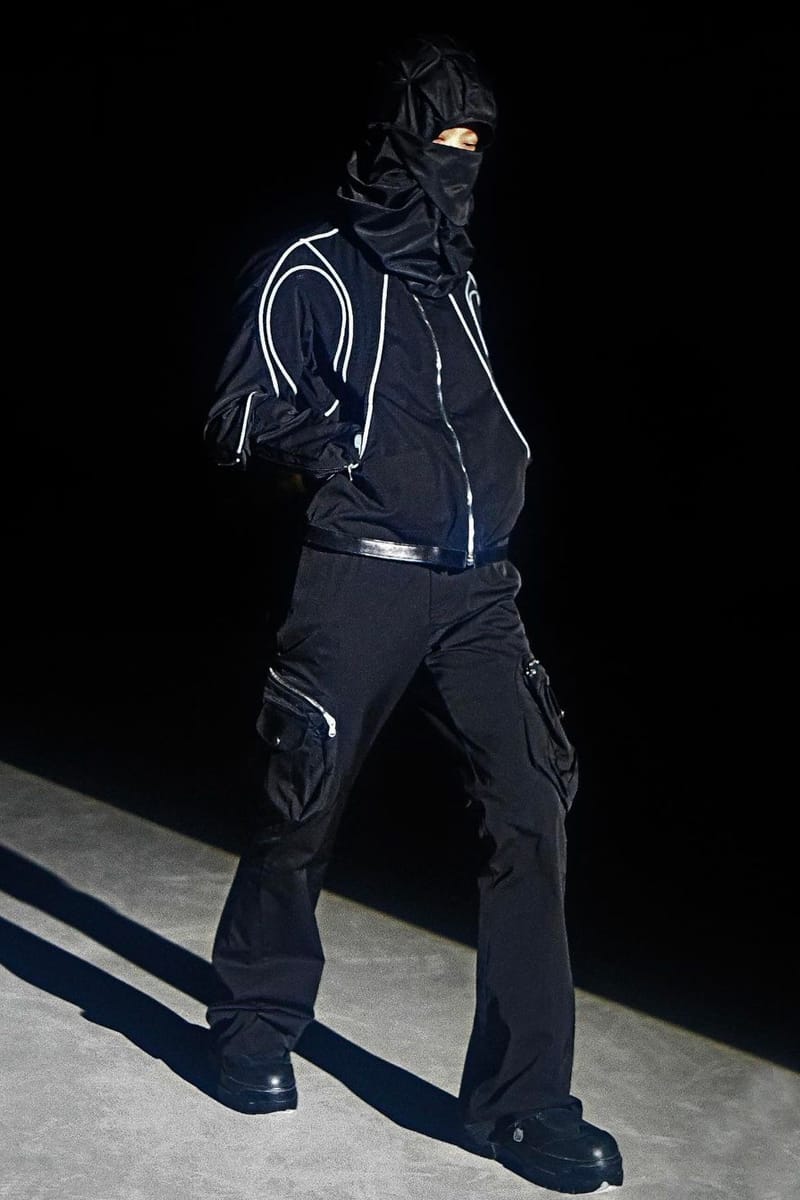 ジャケット・アウター FFFPOSTALSERVICE Diffraction Jacket 2 Diffraction Hunter Jacket in Black – SVRN