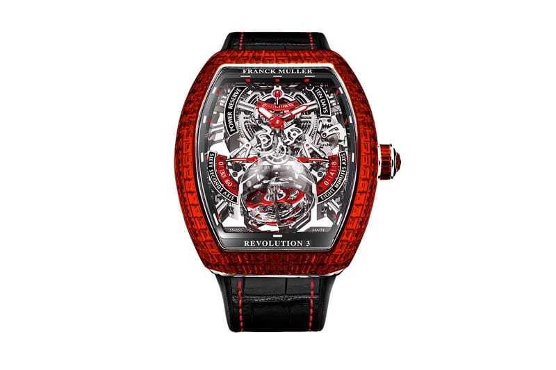 Franck Muller Creates Five Gem Set Vanguard Revolution 3 Skeletons