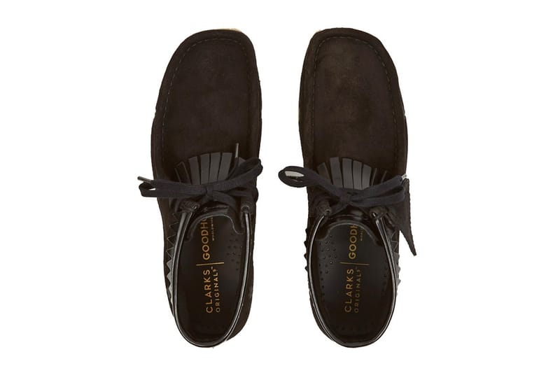 Goodhood and Clarks Originals Craft a Lustrous Black Suede Boot