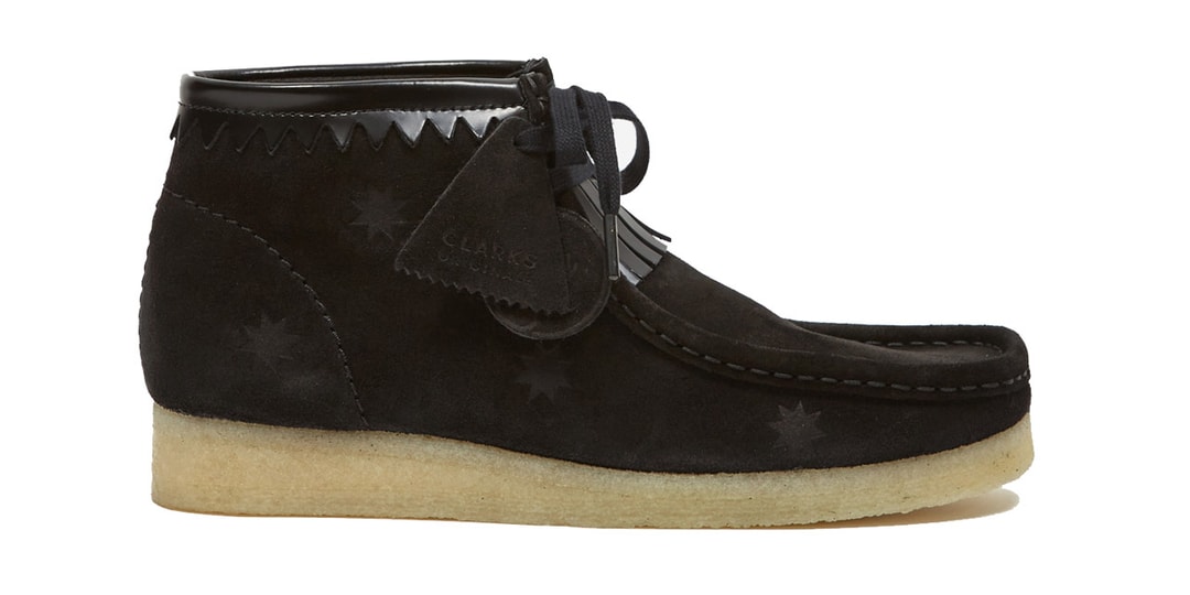 Goodhood и Clarks Originals создают блестящие черные замшевые ботинки