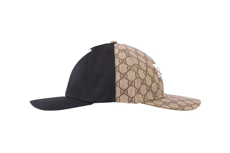 Gucci hat best sale stripe down middle