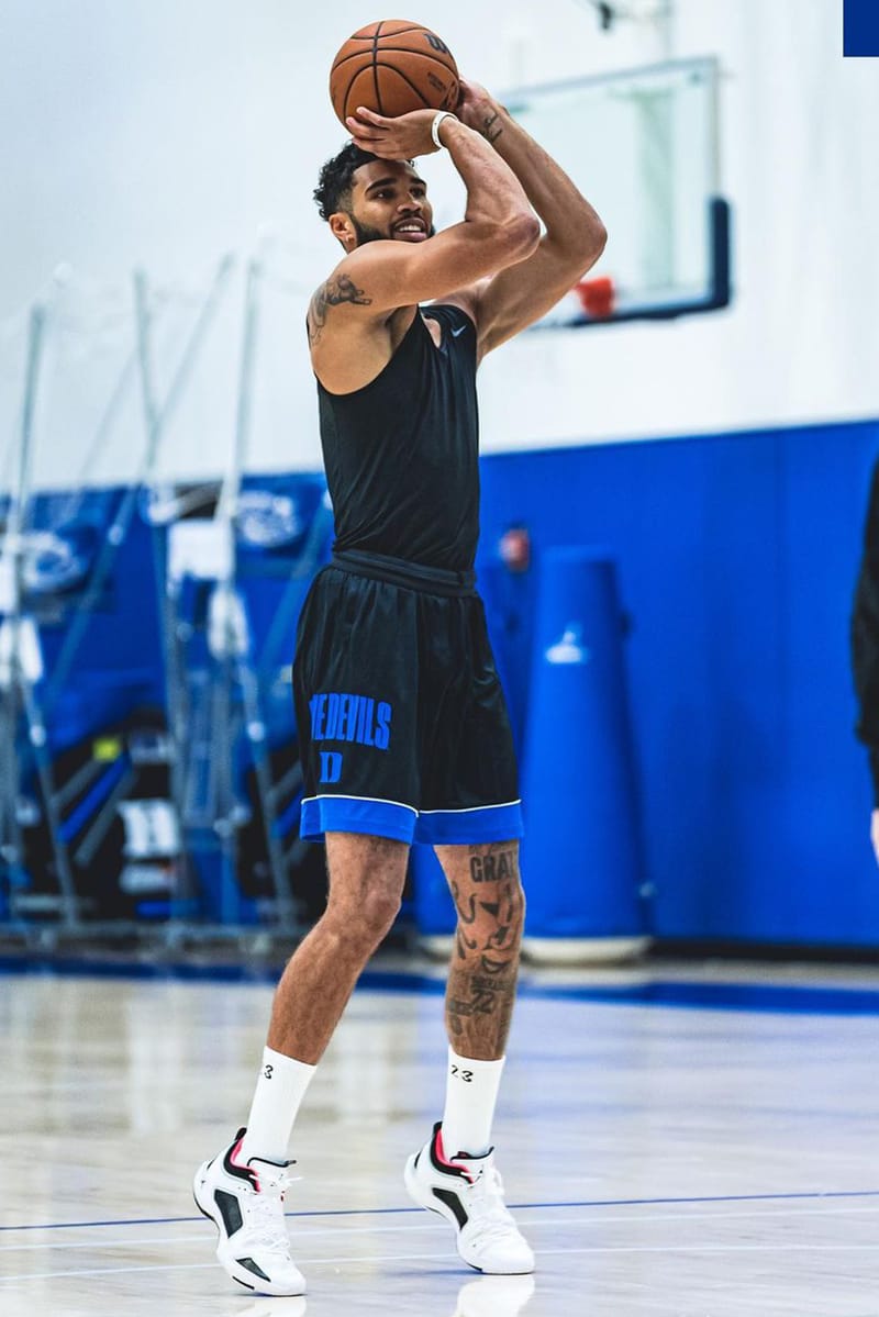 Jayson Tatum Air Jordan 37 Low White Red Hypebeast