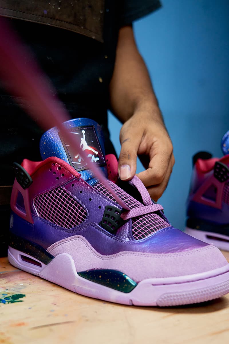 Retro 4 Custom Jordan 4 Custom Restoring And Customizing Jordan 4 Sneakers