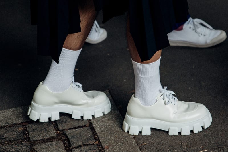 Hypebeast hot sale white shoes