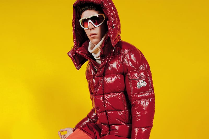 Moncler maya best sale big logo