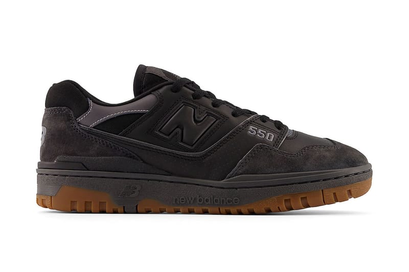 New balance black on feet best sale