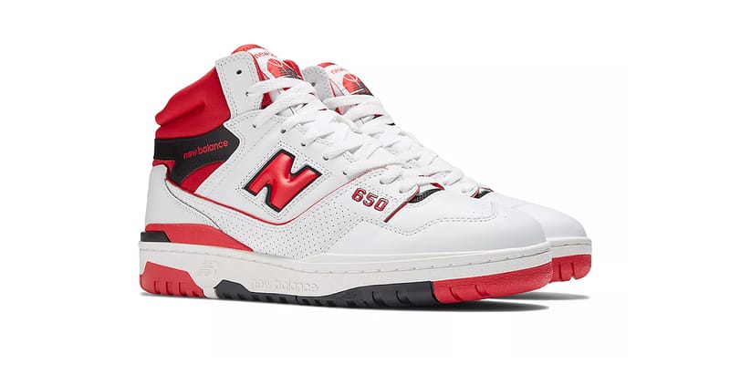 New Balance 650 White Red Blue BB650RWR BB650RWN