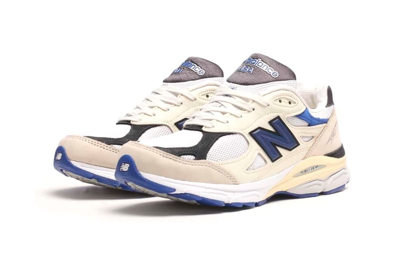 New Balance 990v3 Made in USA Surfaces in White and Blue Colorway