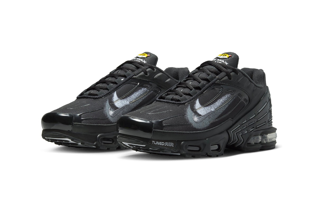 Nike Air Max Plus 3 Gets Outfitted With Double Spray Painted Swooshes ...