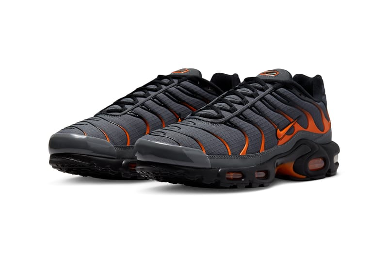 Nike tn 2025 grey and orange