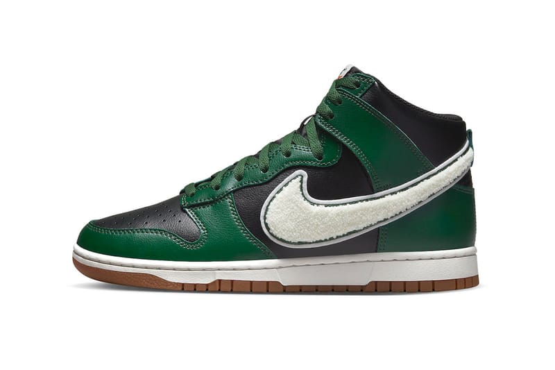 Dunk high shop green and black