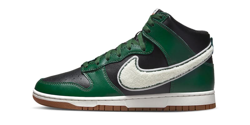 Nike Dunk High Retro University Gorge Green Officially Released |  Hypebeast
