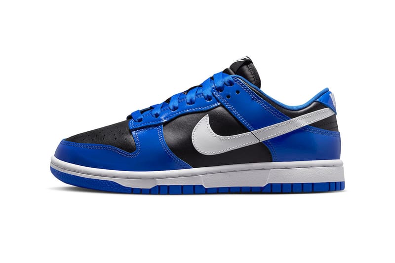 Black and royal blue cheap nikes