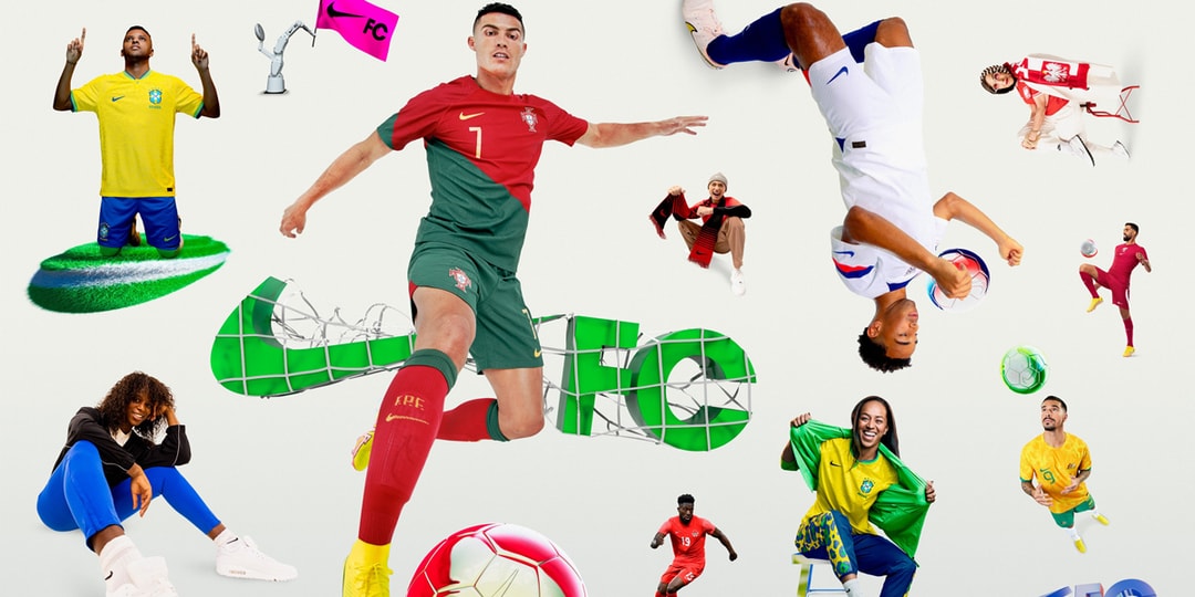 Обратите внимание на футболки Nike Federation к чемпионату мира по футболу 2022 года.