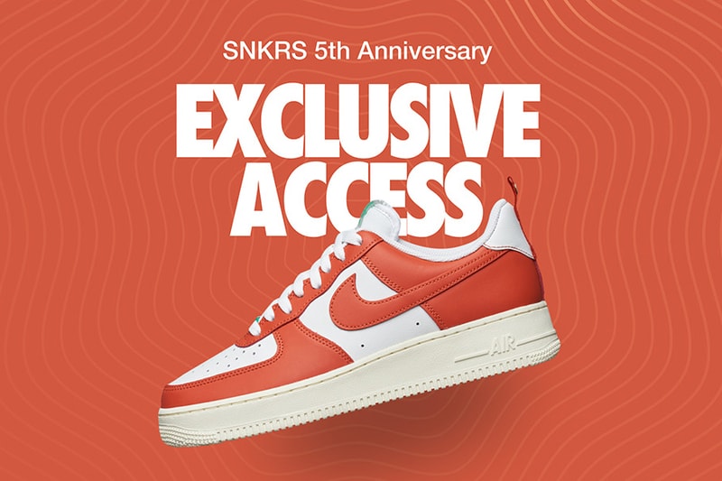 Nike Air Force 1 Low SNKRS Korea 5th Anniversary Hypebeast