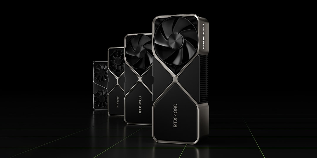 NVIDIA представляет видеокарты RTX 4090 и RTX 4080