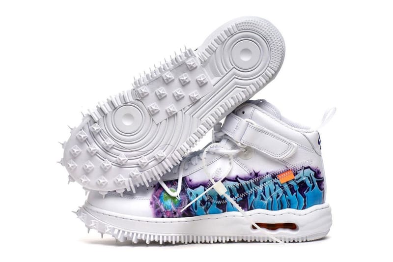 Nike air hot sale force graffiti