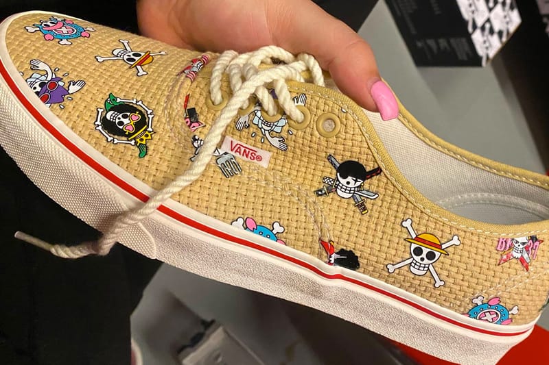 One Piece x Vans Authentic First Look Hypebeast