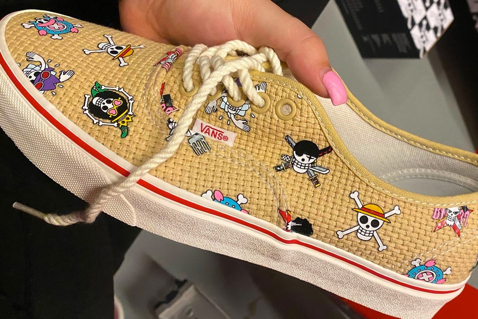 One Piece X Vans Authentic First Look Hypebeast