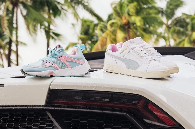 Pink dolphin pumas shop blaze of glory