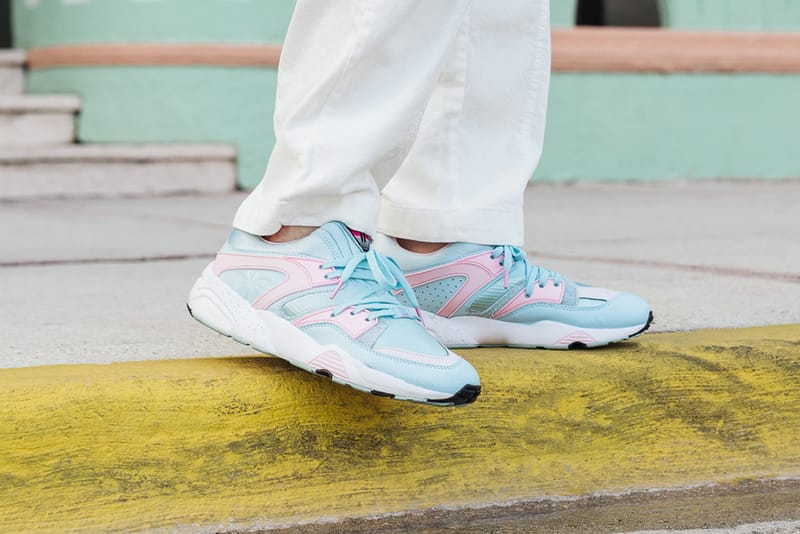 Pink dolphin pumas blaze of outlet glory