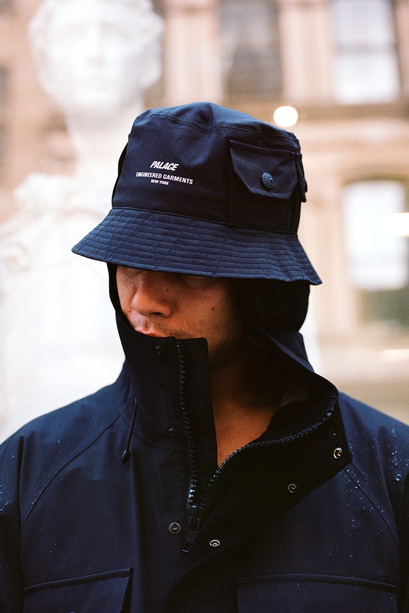 Engineered store garments cap