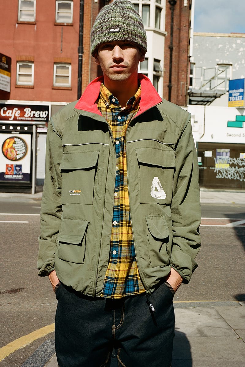 ジャケット・アウター Palace Skateboards Quilted Flannel Palace Skateboards Quilted Flannel