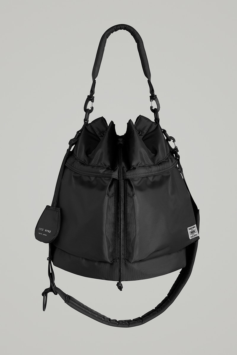 最上の品質な HYKE×PORTER BAG S BLACK ショルダーバッグ - www ...