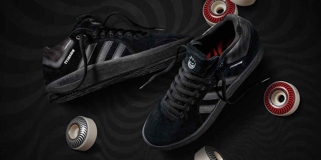 Spitfire Wheels переосмысливает Adidas Tyshawn с цветовой схемой «Triple Black»