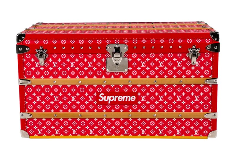 Supreme shop lv luggage