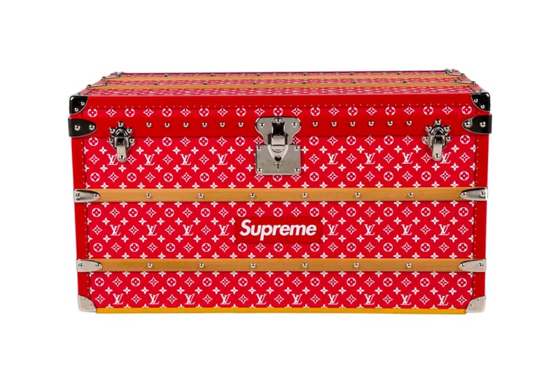 This Supreme x Louis Vuitton Trunk Is Selling for $90,000 USD 