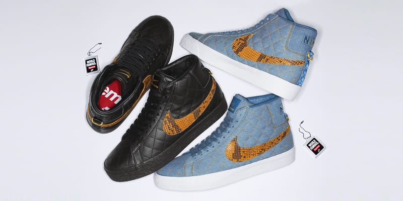 Supreme Nike Blazer Mid Denim US 10 28cm