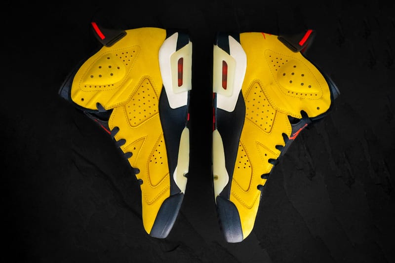 Jordan 6 travis 2025 scott yellow