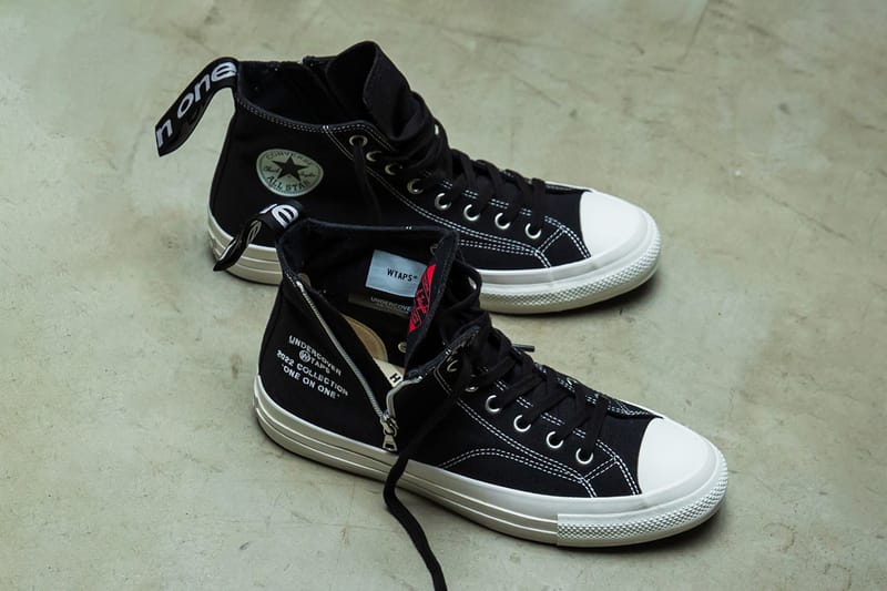 Converse x shop undercover white