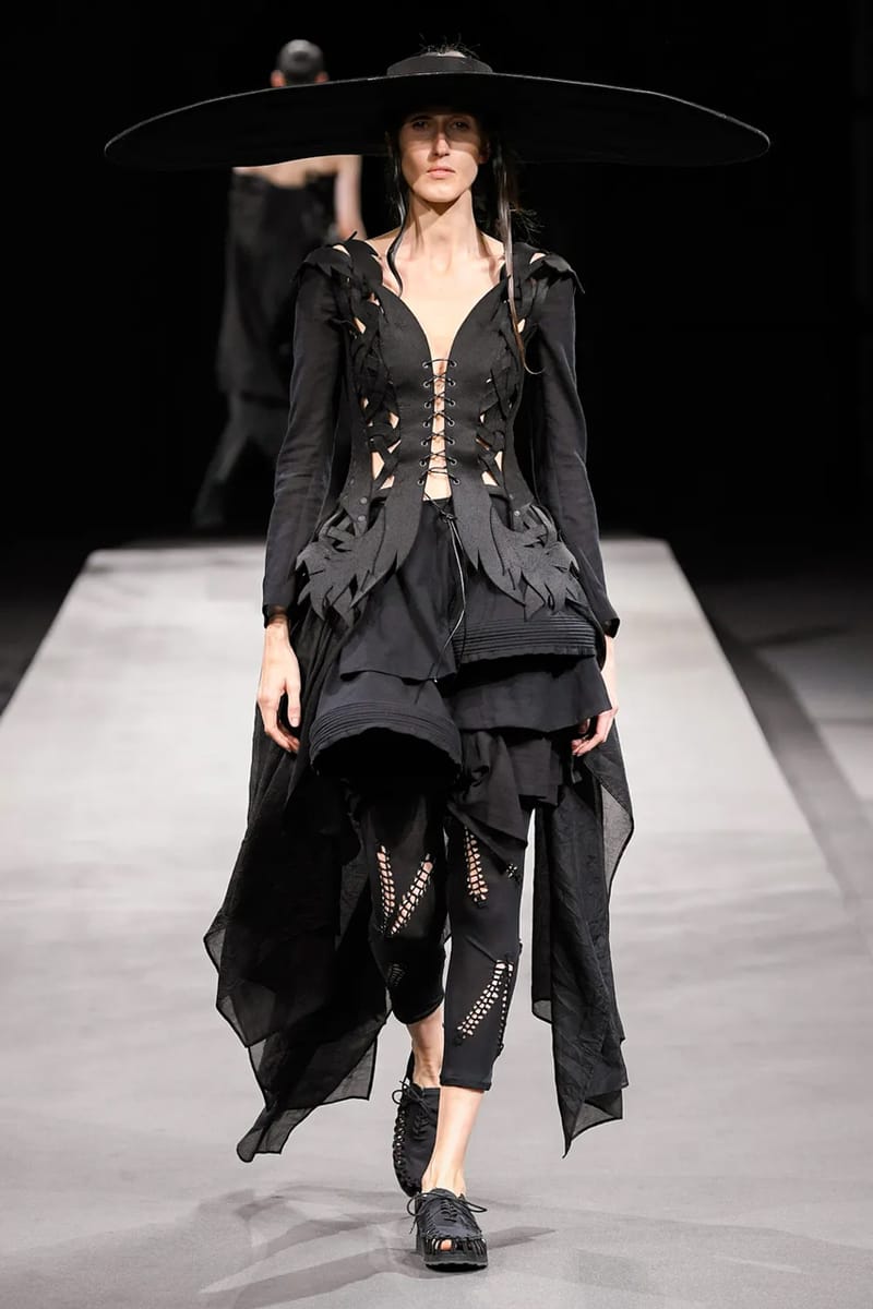 Yohji Yamamoto x Paris Fashion Week SS23 Collection | Hypebeast